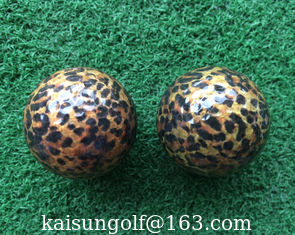 Китай прозрачный шар для игры в гольф с леопардом, cooleye поставщик