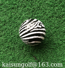 Китай шар для игры в гольф логотипа с зеброй поставщик