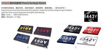 Китай Пластиковые отметки количества в ярдах поставщик