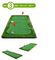 портативные популярные зеленый цвет гольфа &amp; дом No.3 мини-гольфа поставщик